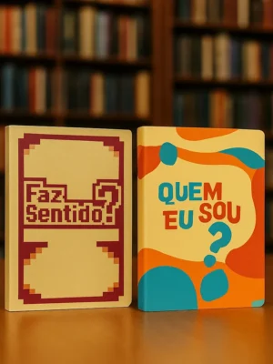 Kit Quiz da Fé - Jogo Bíblico Faz Sentido? + Jogo Bíblico de Cartas | Quem Sou Eu ?